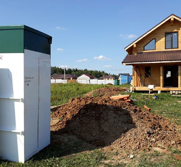 Автономная канализация под ключ в Тучково за один день с гарантией качества